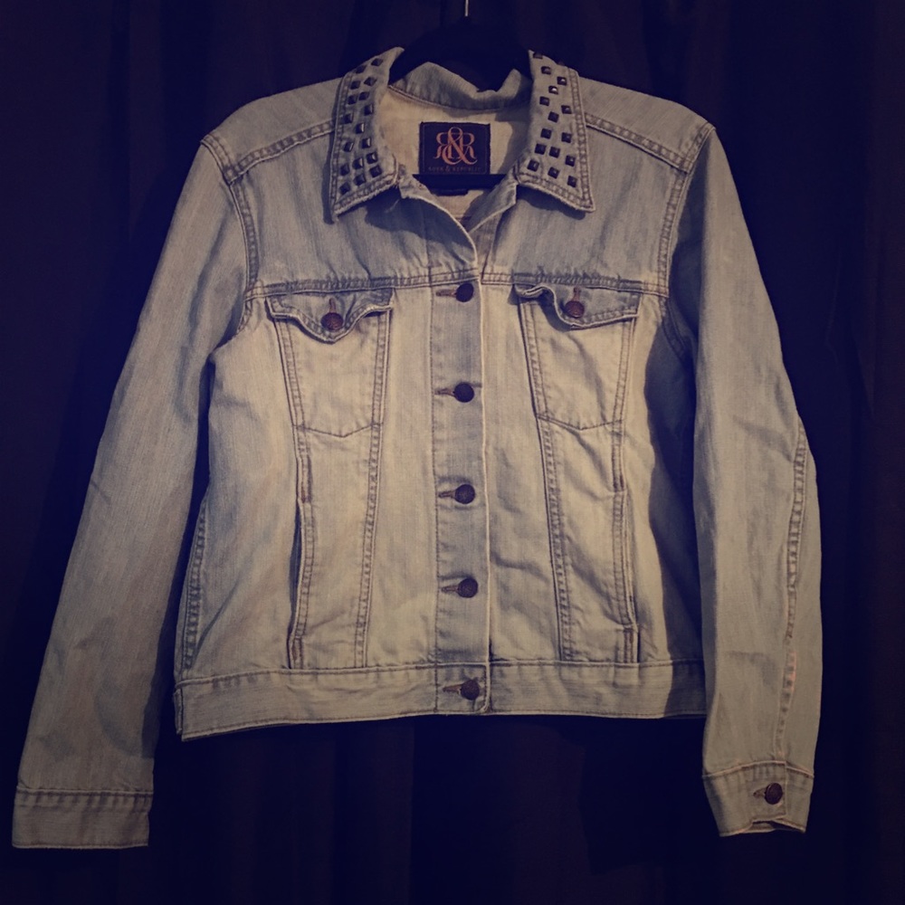 Denim Jacket with stud details